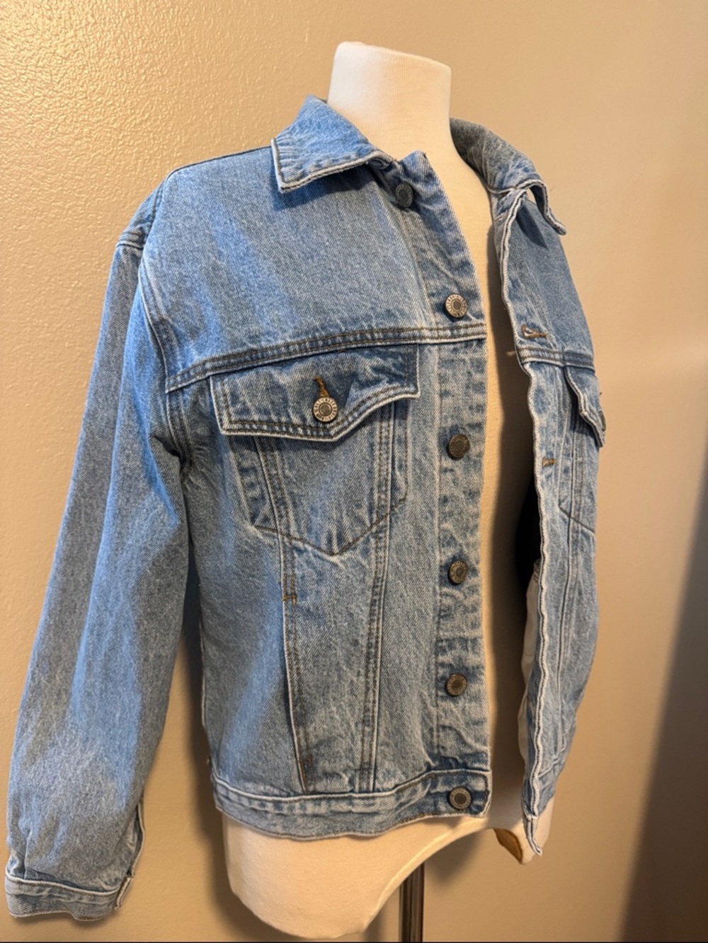 John Galt Light Wash Denim Jacket